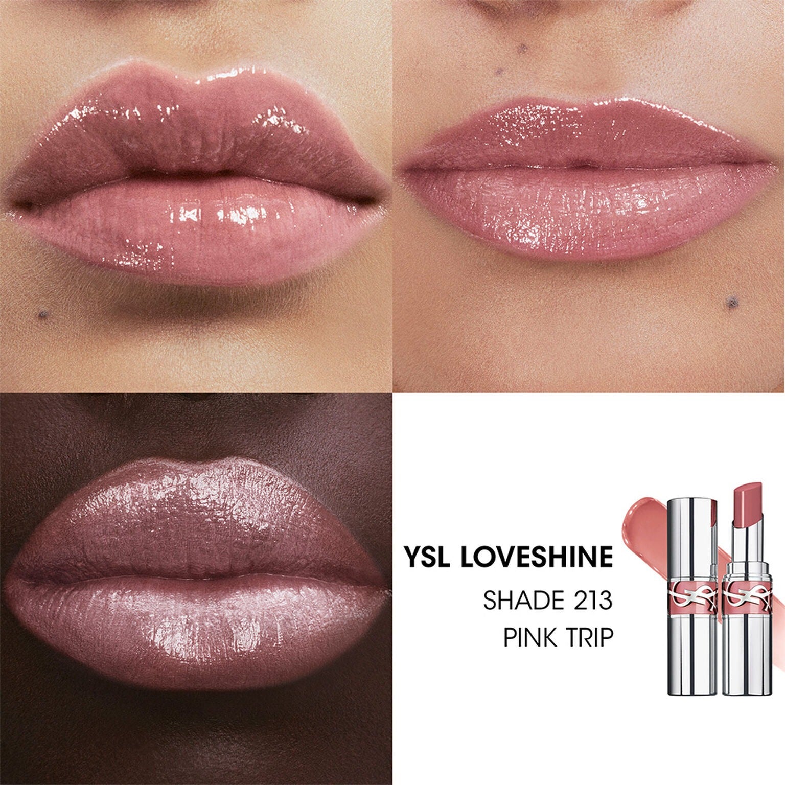 Bộ Quà Tặng Son YSL Loveshine Duo Holiday Gift Set-Kallos