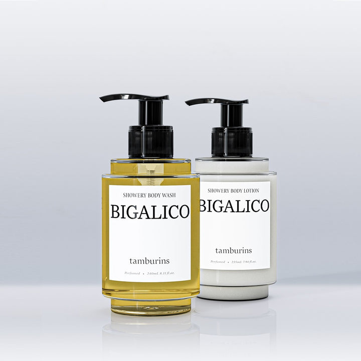 Bộ Quà Tặng TAMBURINS Showery Wash &amp; Lotion Bigalico-Kallos
