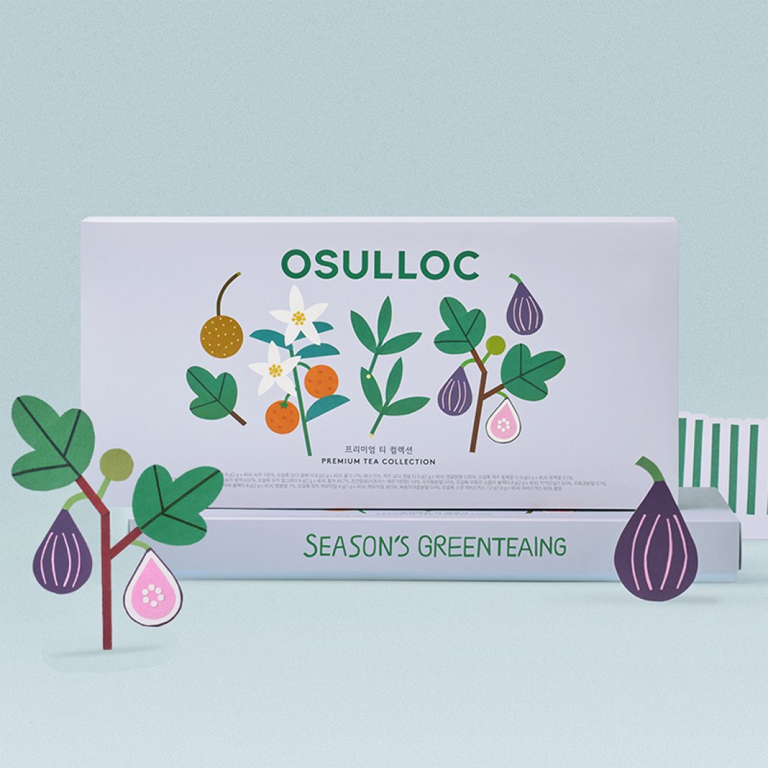 Bộ Quà Tặng Trà OSULLOC Makitoi Premium Tea Collection-Kallos