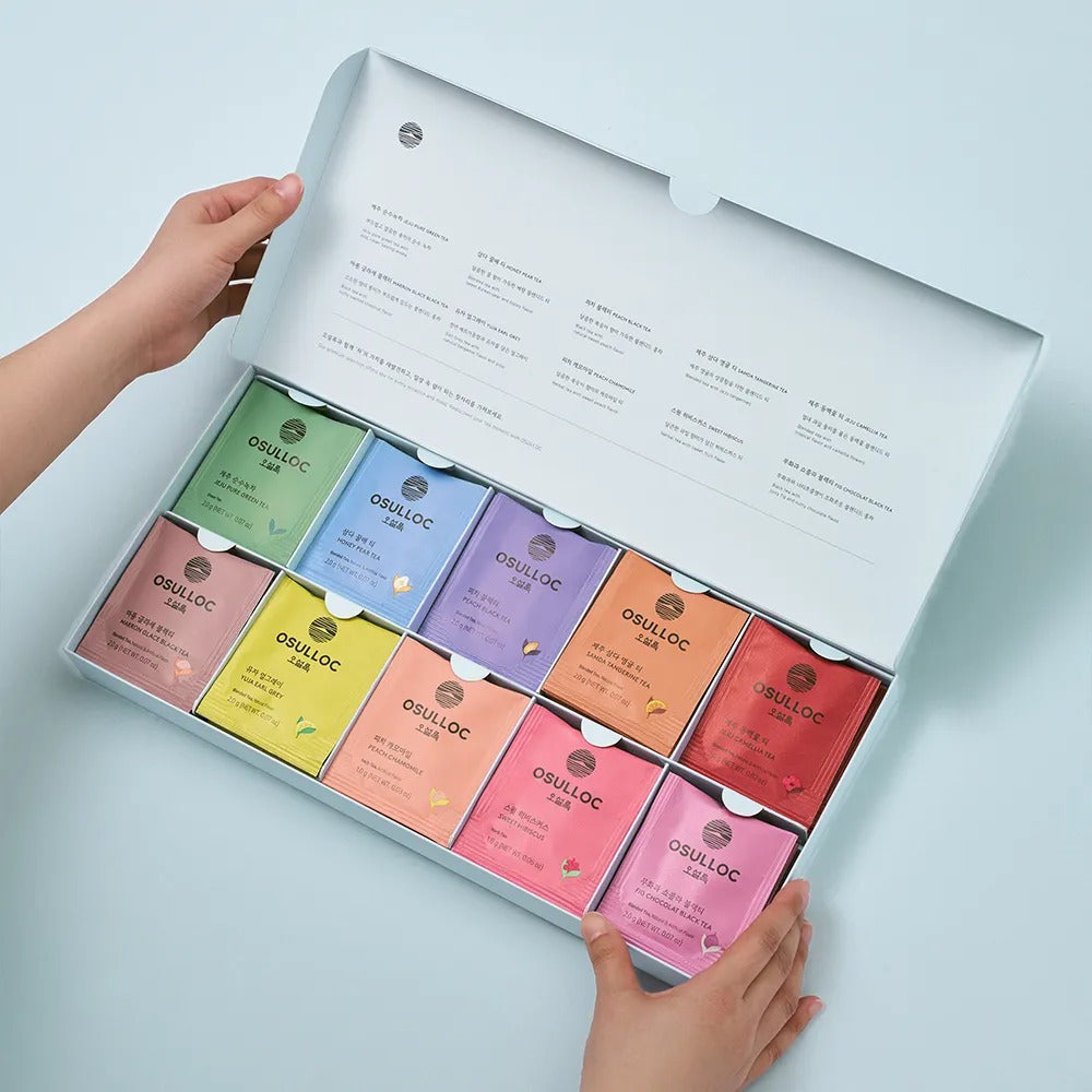 Bộ Quà Tặng Trà OSULLOC Makitoi Premium Tea Collection-Kallos