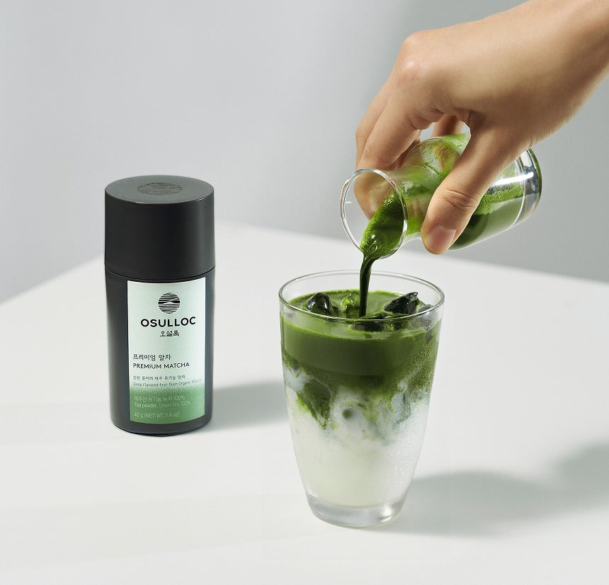 Bộ Quà Tặng Trà OSULLOC Matcha Ritual Gift Set-Kallos