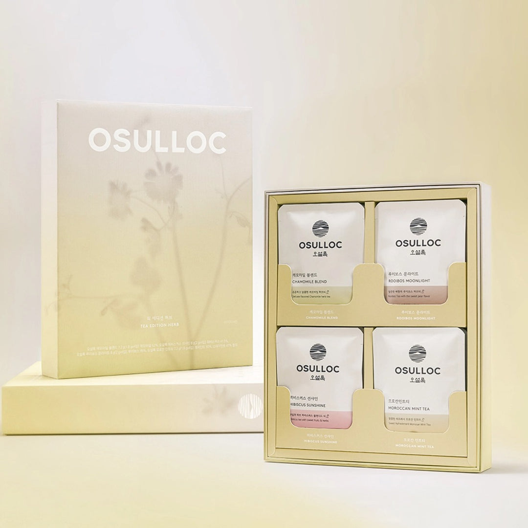Bộ Quà Tặng Trà OSULLOC Tea Edition Herb 4 Types