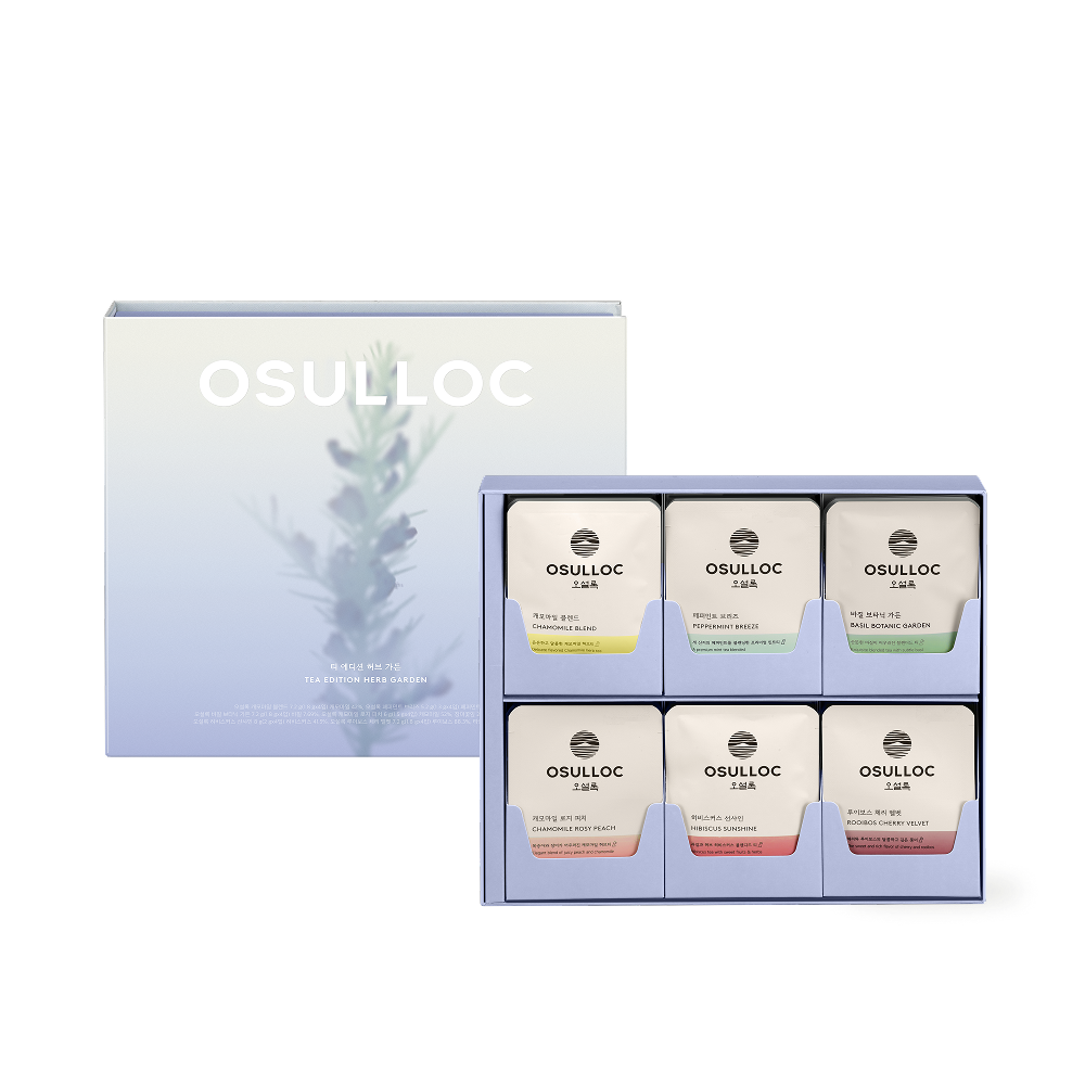 Bộ Quà Tặng Trà OSULLOC Tea Edition Herb Garden Set 6 Types