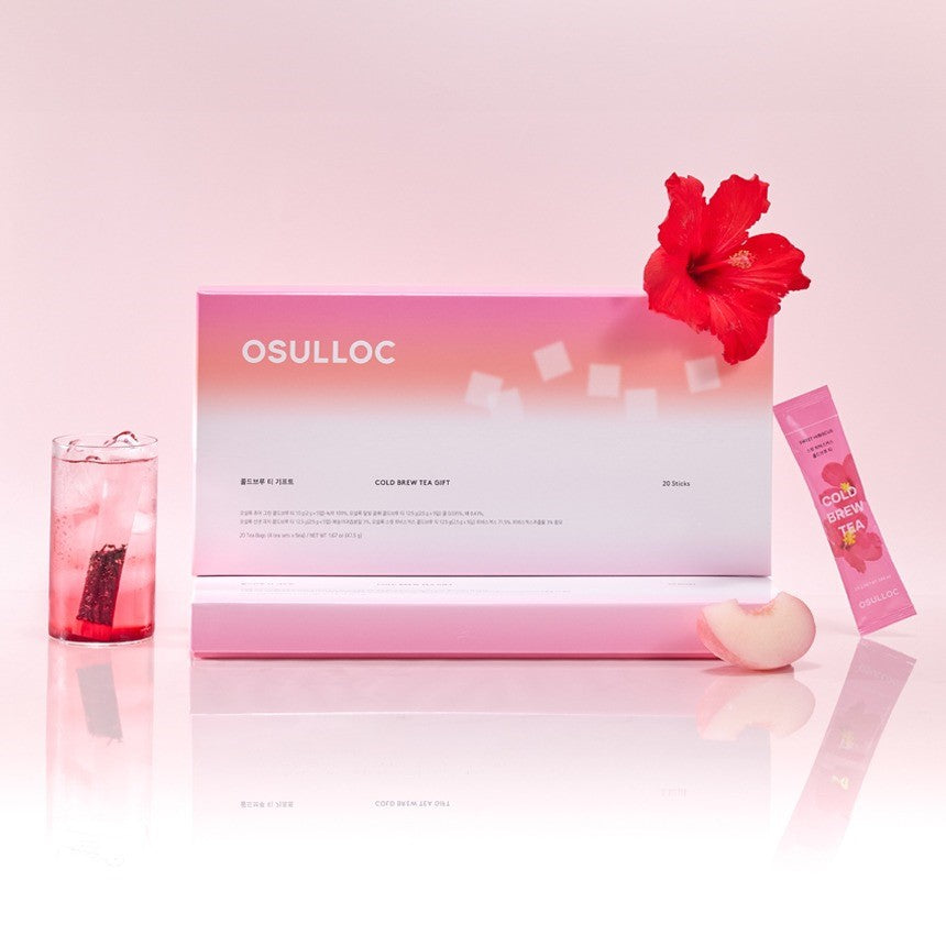 Bộ Quà Tặng Trà OSULLOC Tropical Cold Brew Tea Gift-Kallos