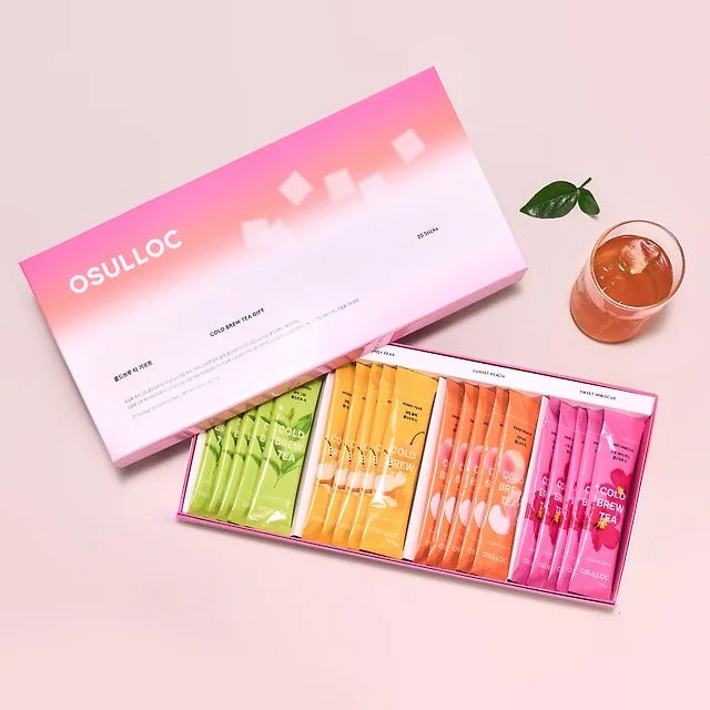 Bộ Quà Tặng Trà OSULLOC Tropical Cold Brew Tea Gift-Kallos