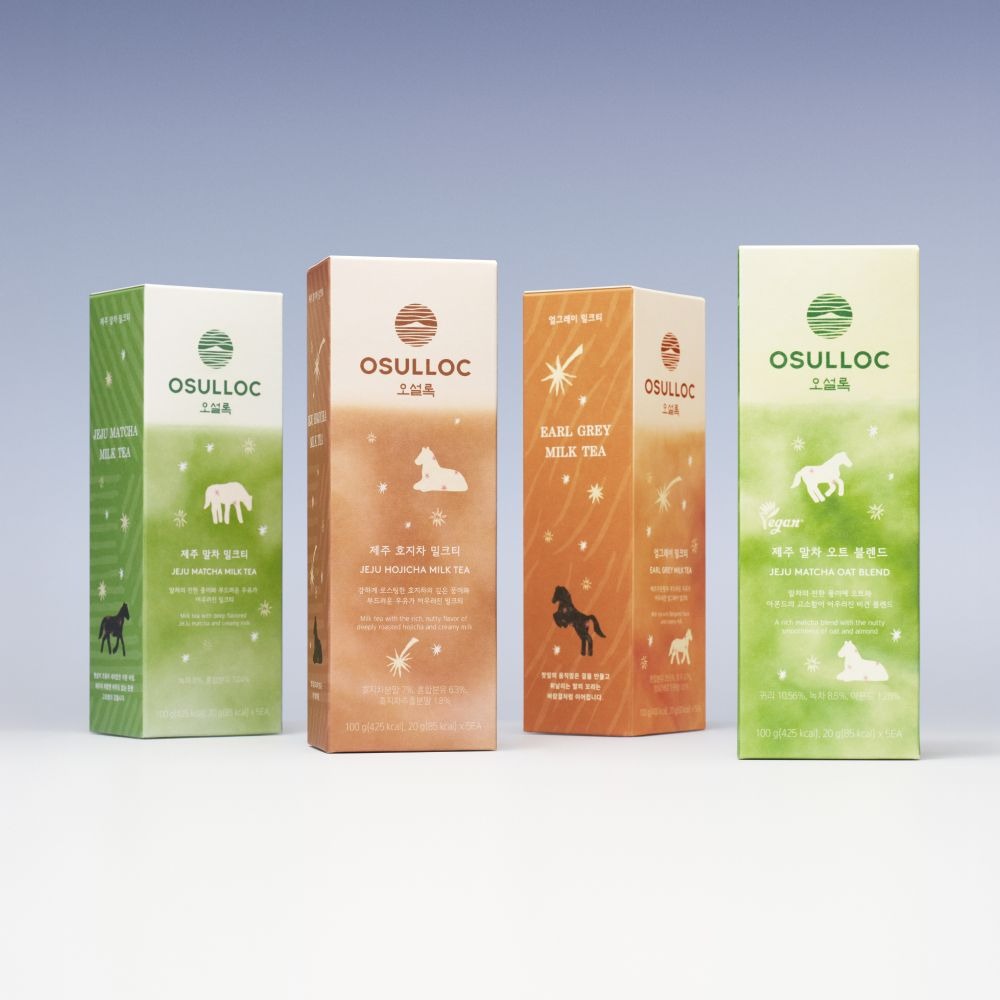 Bộ Quà Tặng Trà Sữa OSULLOC Signature Milk Tea Collection-Kallos