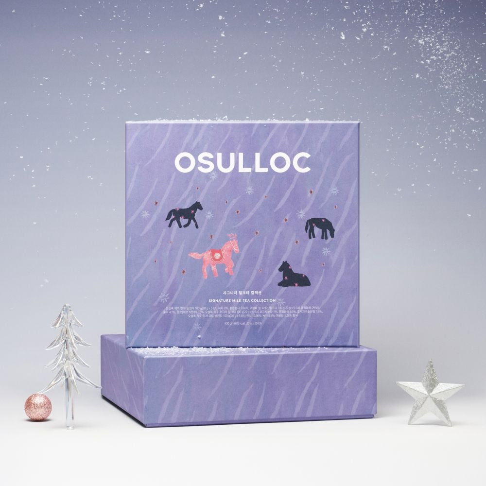 Bộ Quà Tặng Trà Sữa OSULLOC Signature Milk Tea Collection-Kallos