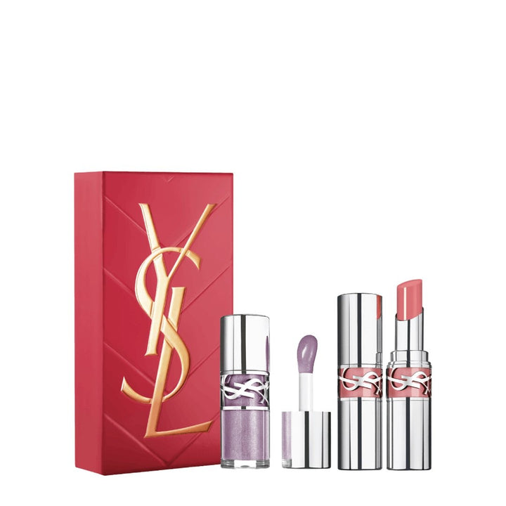 Bộ Quà Tặng YSL Loveshine Gloss &amp; Lipstick Spring Gift Set