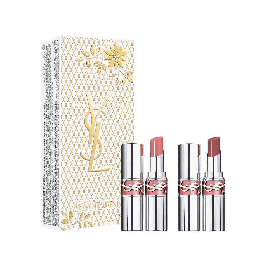 Bộ Quà Tặng YSL Loveshine Nude Lipstick Duo Gift Set-Kallos