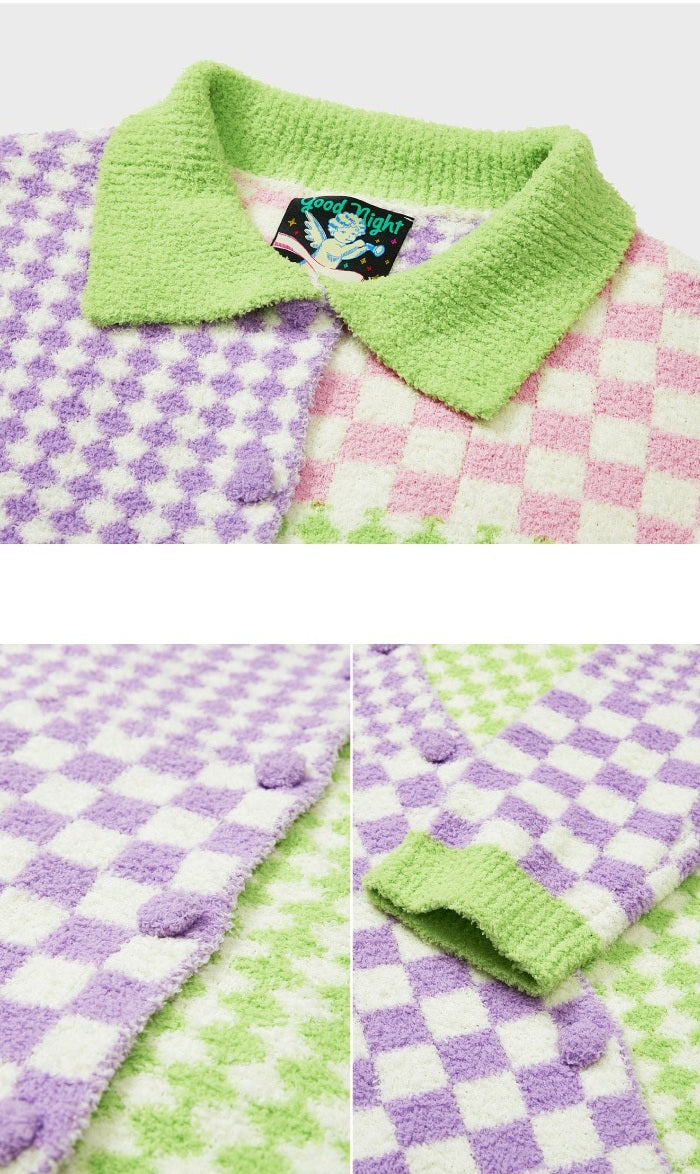 Bộ Quần Áo Wiggle Wiggle Pyjama Set Long #Grape Patchwork-Kallos