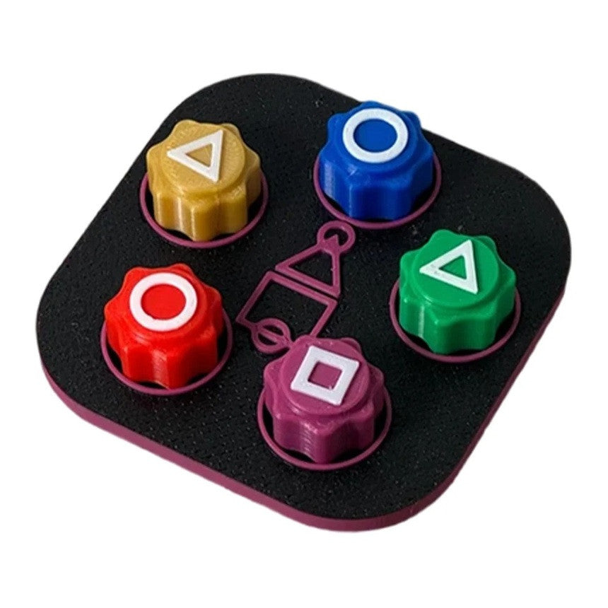 Bộ Trò Chơi SQUID GAME Gonggi Heart Pounding Squid Air Game-Kallos