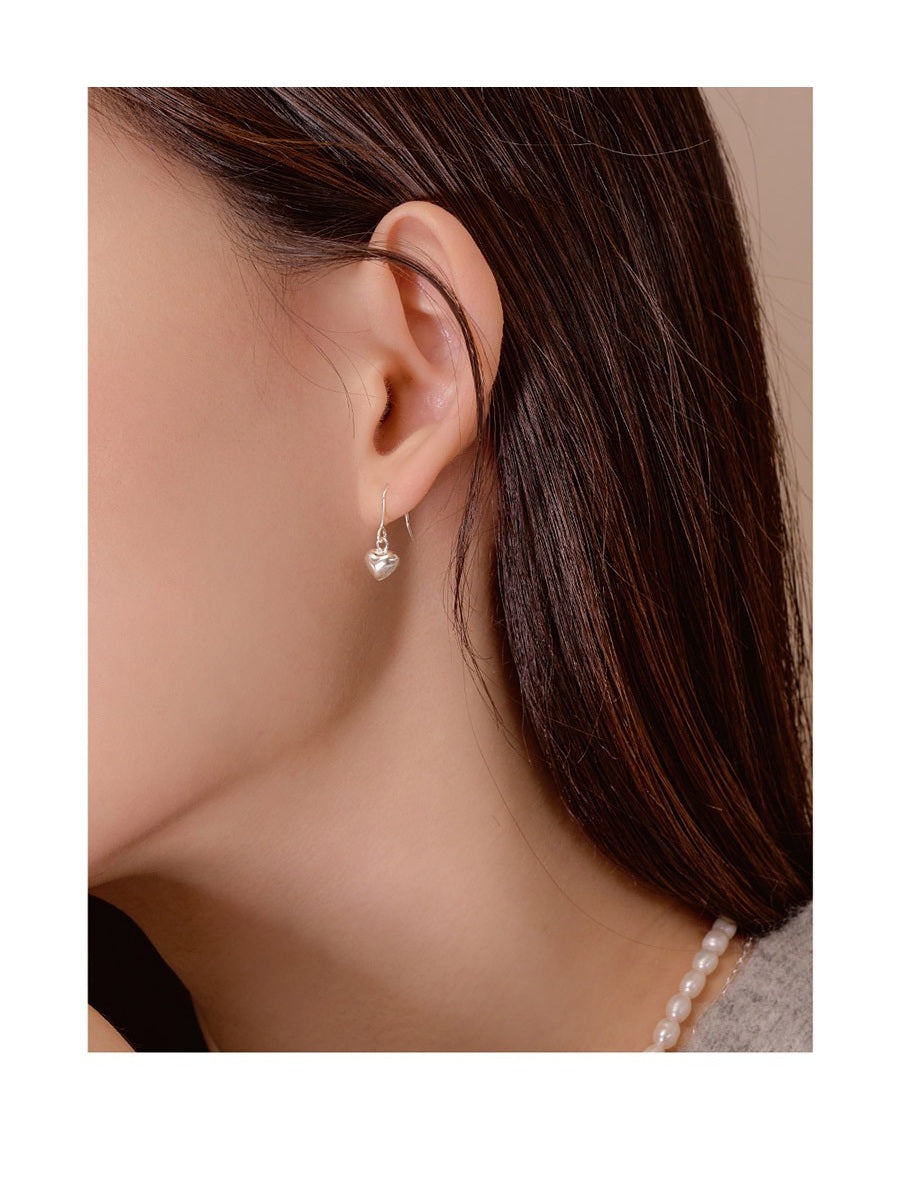 Bông Tai Wing Bling Delina Heart Earrings-Kallos