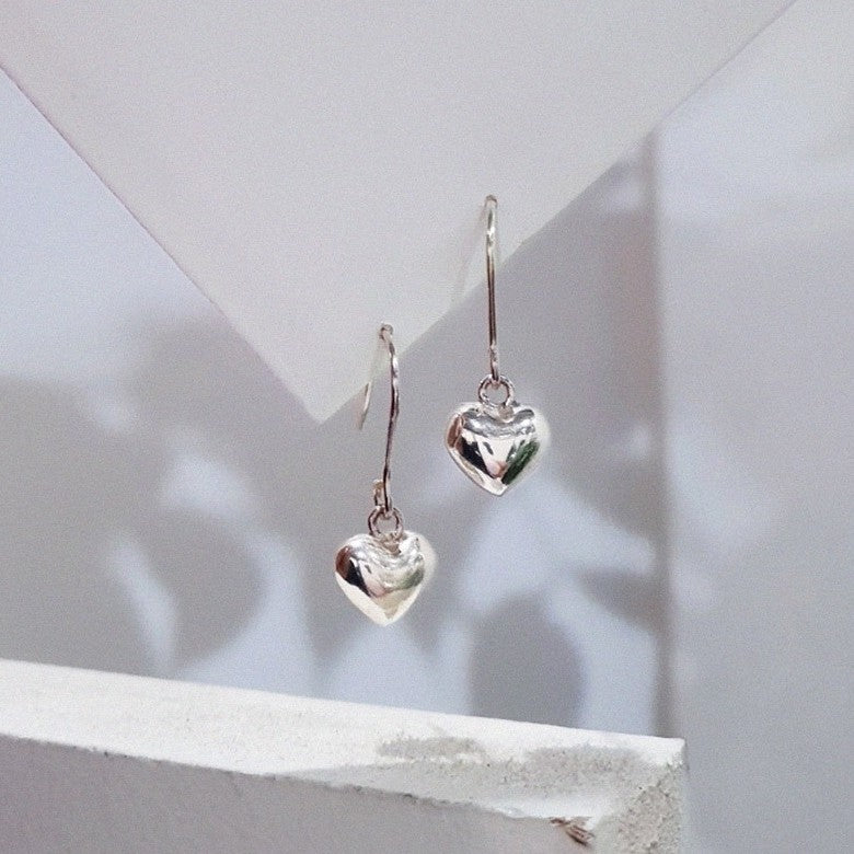 Bông Tai Wing Bling Delina Heart Earrings-Kallos