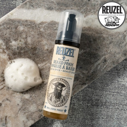Bọt Rửa Râu REUZEL Wood & Spice Beard Foam