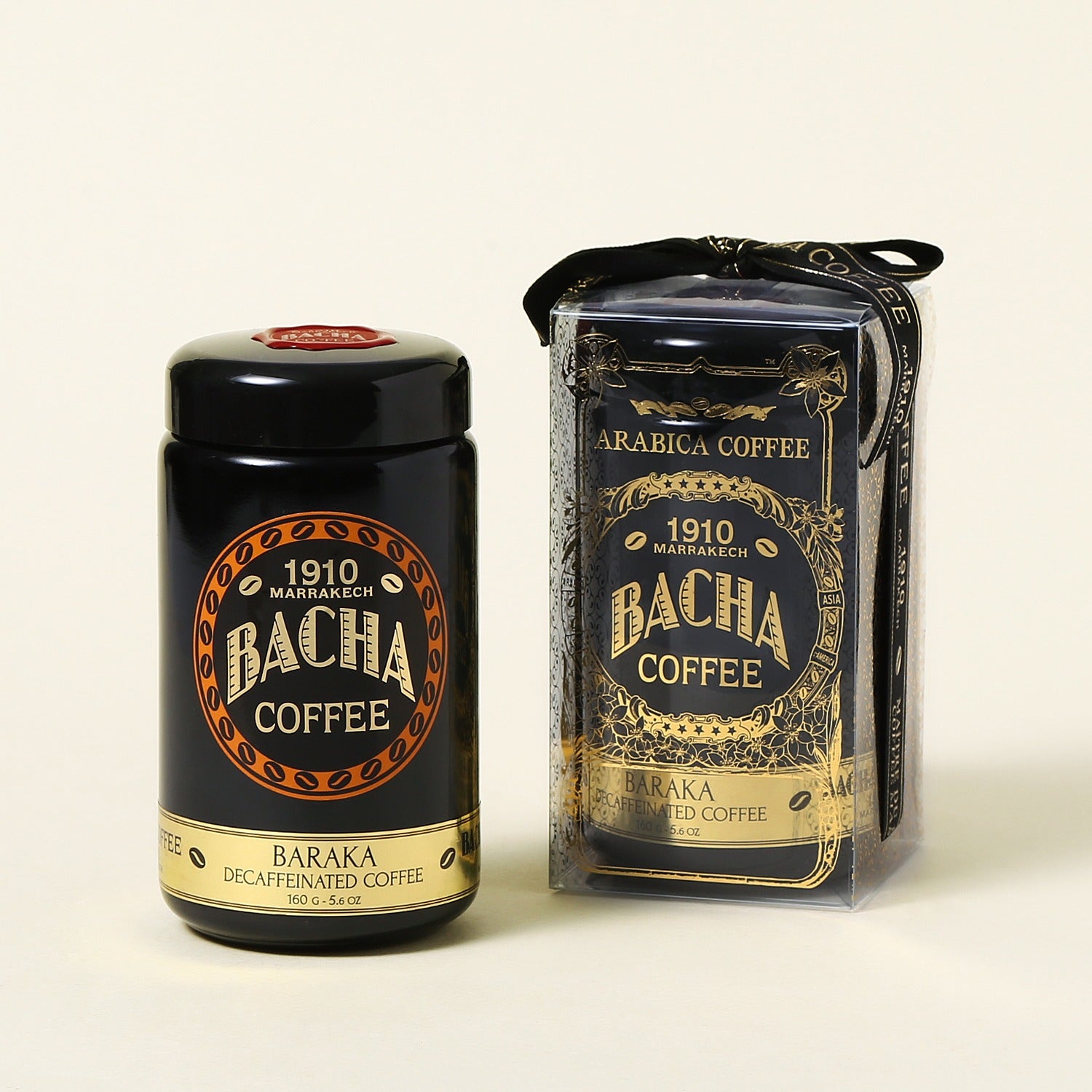 Cà Phê Bacha Baraka Decaffeinated Coffee Ground Beans-Kallos