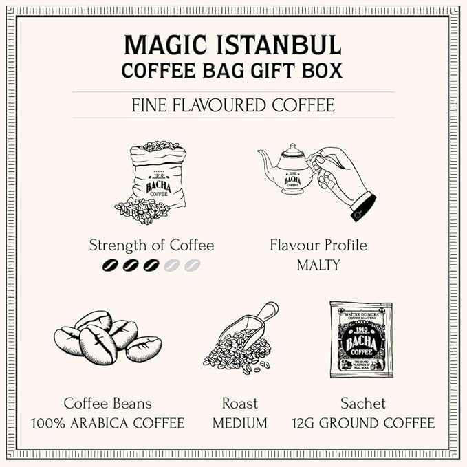 Cà Phê Bacha Coffee Magic Istanbul Coffee Bag-Kallos