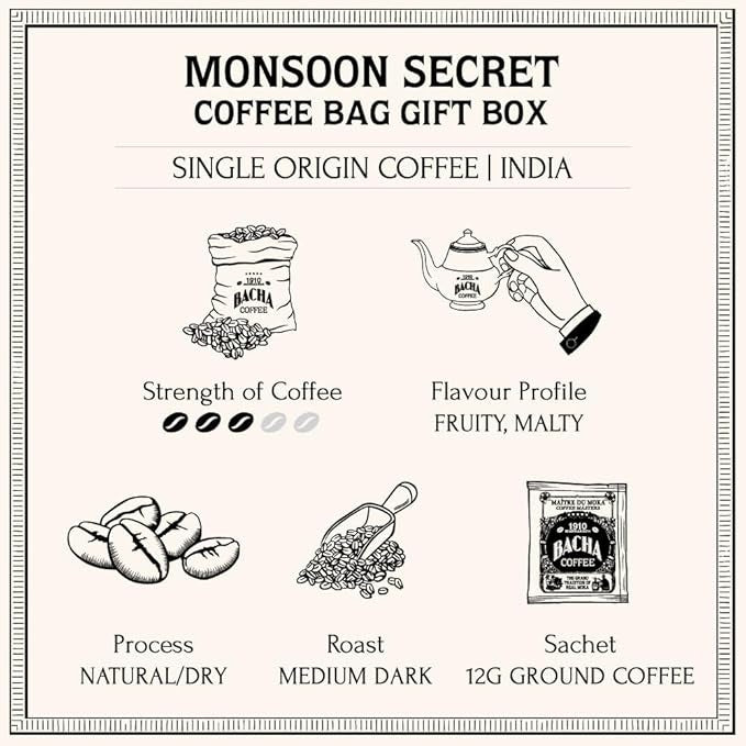 Cà Phê Bacha Coffee Monsoon Secret Coffee Bag-Kallos