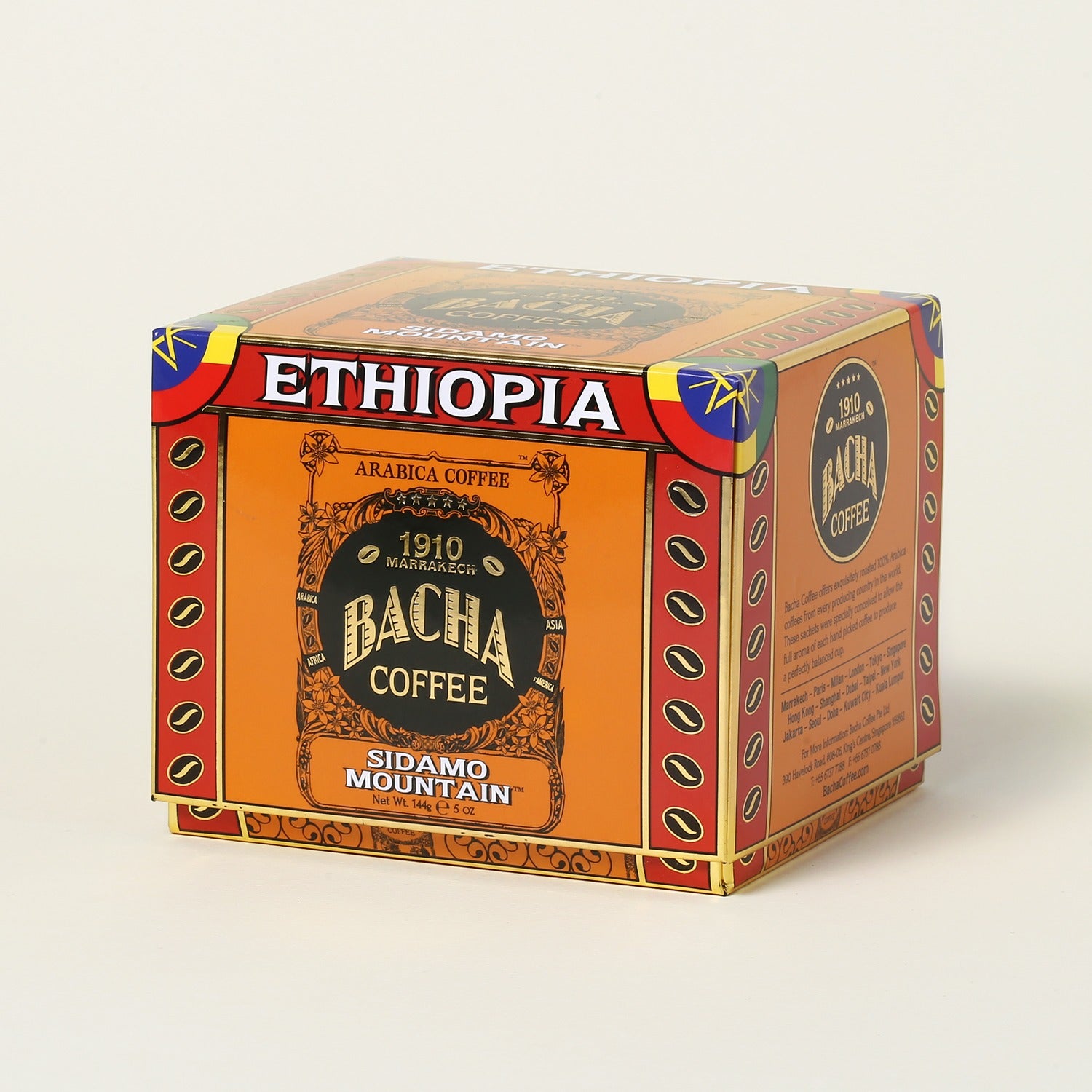 Cà Phê Bacha Coffee Sidamo Mountain Coffee Bag – Kallos