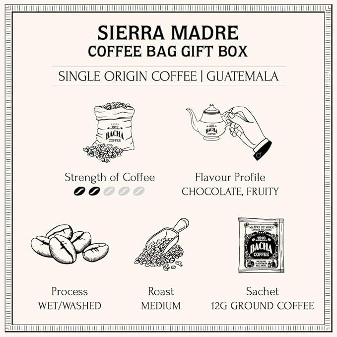 Cà Phê Bacha Coffee Sierra Madre Coffee Bag-Kallos