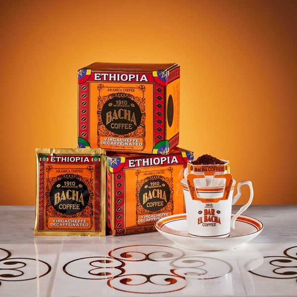 Cà Phê Bacha Coffee Yirgacheffe Decaffeinated Coffee Bag-Kallos