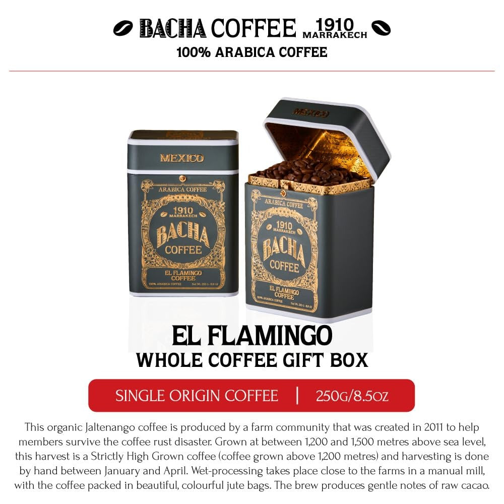 Cà Phê Bacha El Flamingo Coffee Whole Beans Nomad Collection-Kallos