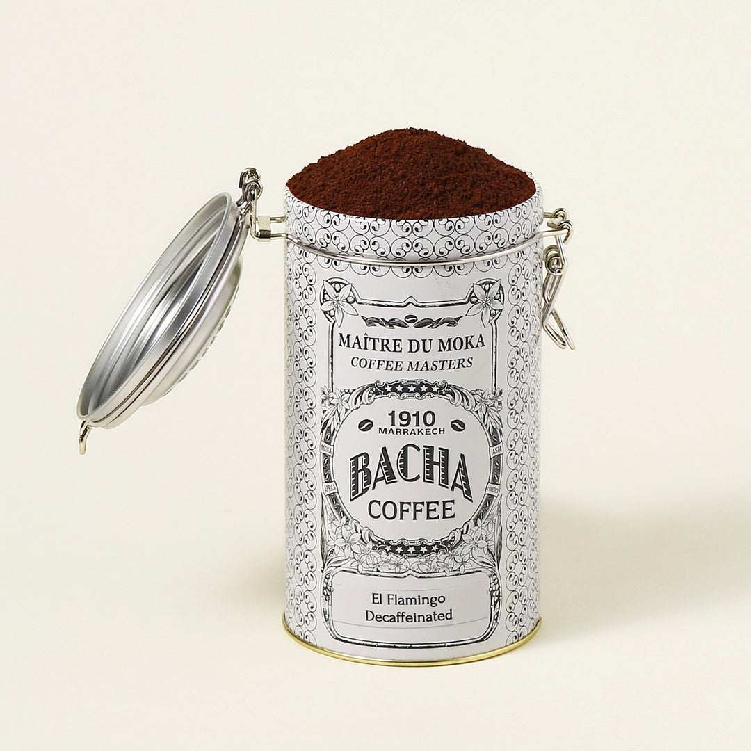Cà Phê Bacha El Flamingo Decaffeinated Coffee Ground Beans Autograph