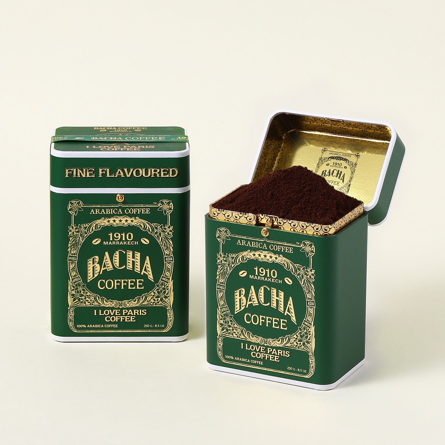 Cà Phê Bacha I Love Paris Coffee Ground Beans Nomad Collection-Kallos
