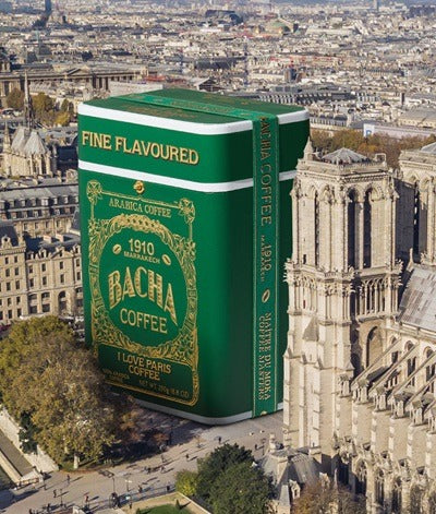 Cà Phê Bacha I Love Paris Coffee Ground Beans Nomad Collection-Kallos