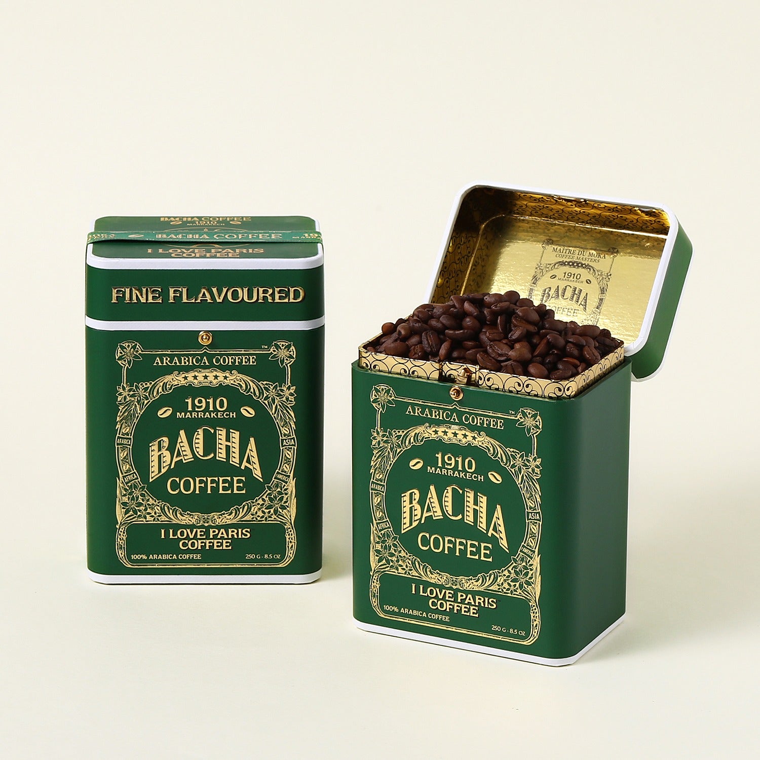Cà Phê Bacha I Love Paris Coffee Whole Beans Nomad Collection-Kallos