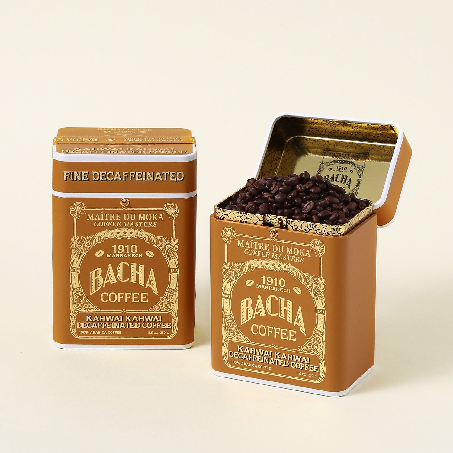 Cà Phê Bacha Kahwa! Kahwa! Decaffeinated Coffee Whole Beans-Kallos