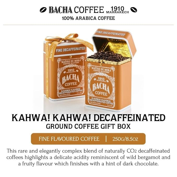 Cà Phê Bacha Kahwa! Kahwa! Decaffeinated Coffee Whole Beans-Kallos