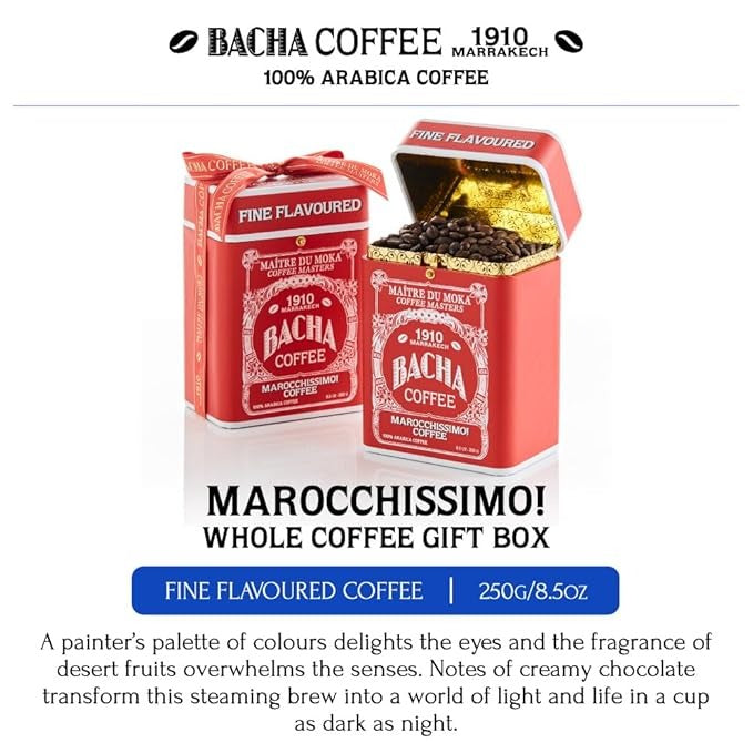 Cà Phê Bacha Marocchissimo Coffee Whole Beans Nomad Collection-Kallos