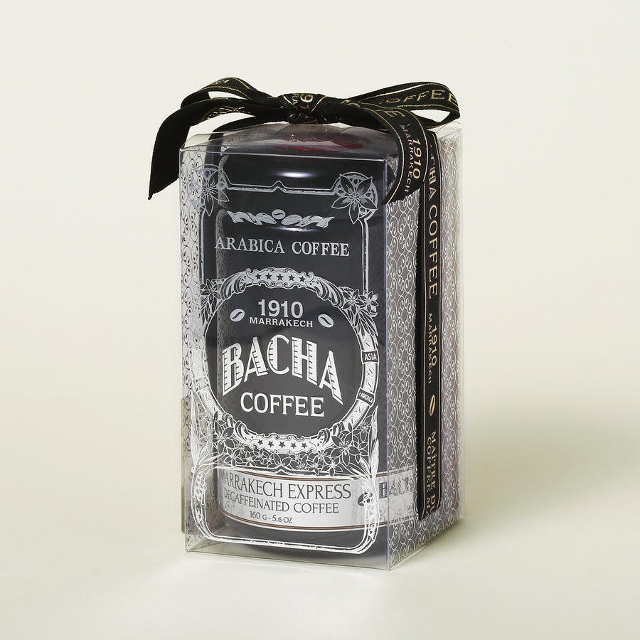 Cà Phê Bacha Marrakech Express Decaffeinated Coffee Ground Beans-Kallos