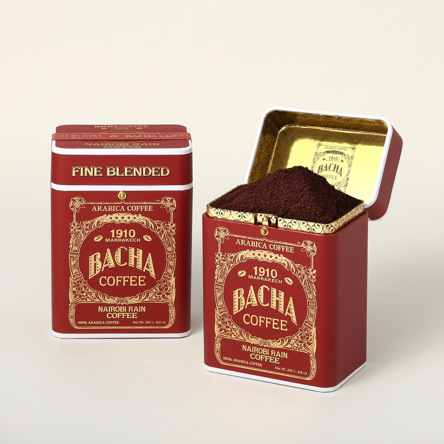 Cà Phê Bacha Nairobi Rain Coffee Ground Beans Nomad Collection-Kallos