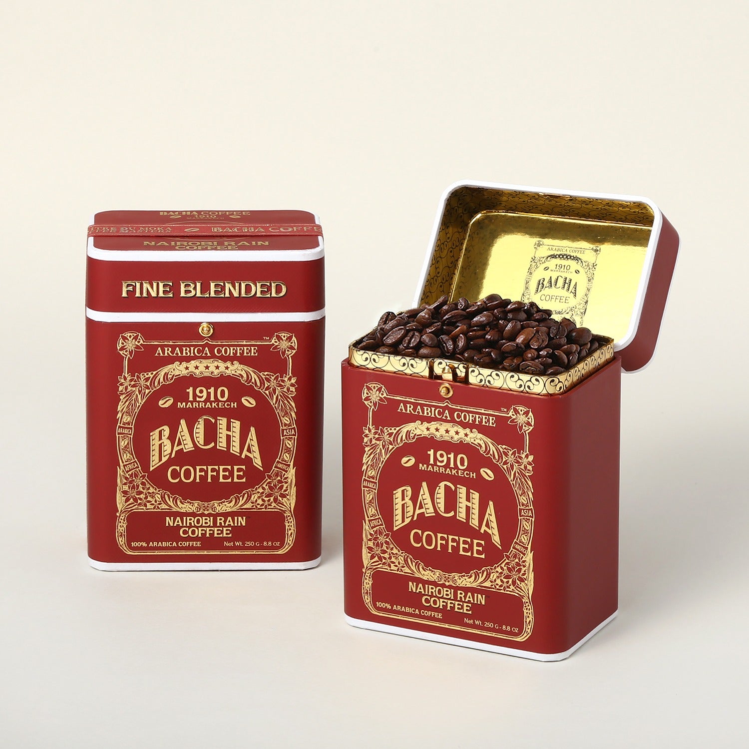 Cà Phê Bacha Nairobi Rain Coffee Whole Beans Nomad Collection-Kallos