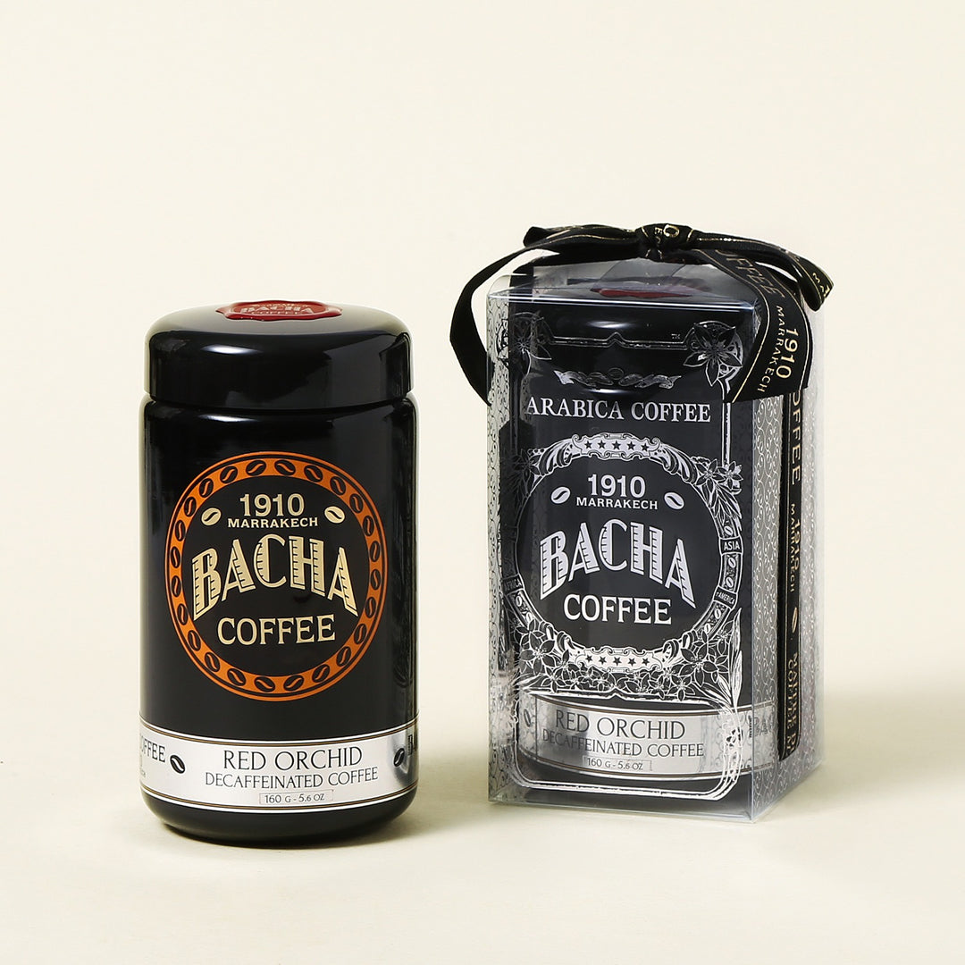 Cà Phê Bacha Red Orchid Decaffeinated Coffee Ground Beans