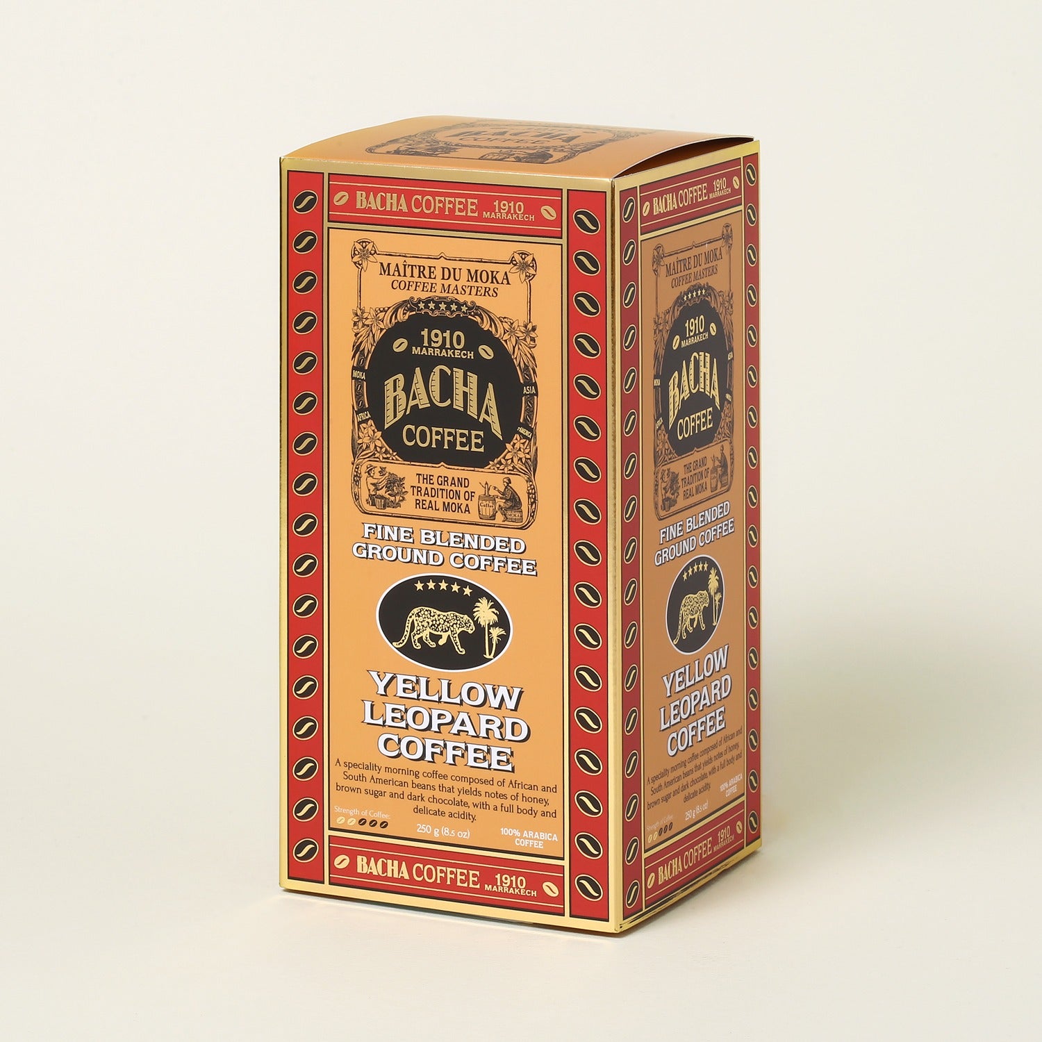 Cà Phê Bacha Yellow Leopard Coffee Ground Beans Autograph Collection-Kallos