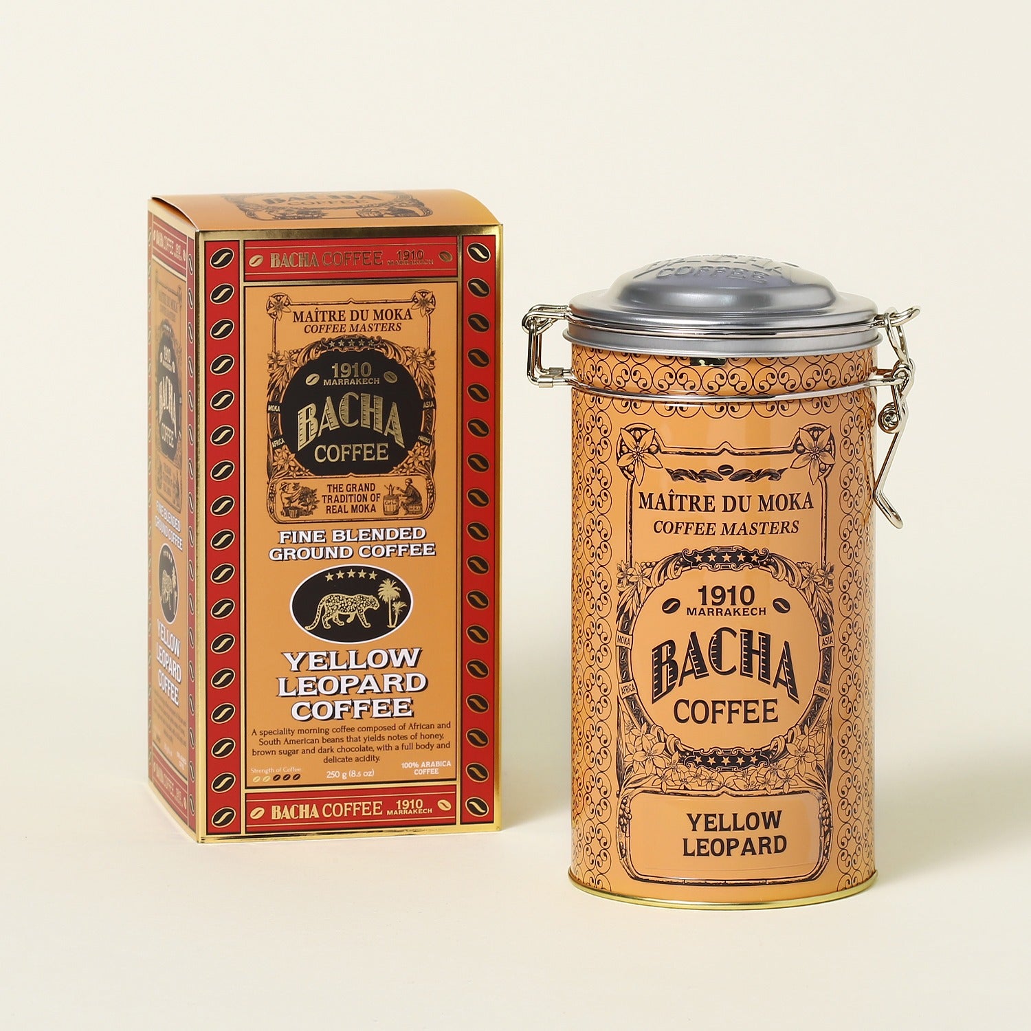 Cà Phê Bacha Yellow Leopard Coffee Ground Beans Autograph Collection-Kallos
