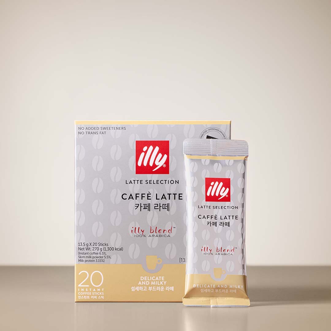 Cà Phê ILLY Caffè Latte Instant Coffee Stick-Kallos
