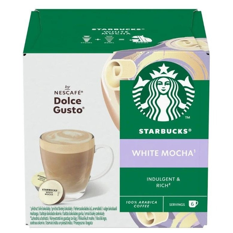 Starbucks White Mocha Dolce Gusto Coffee