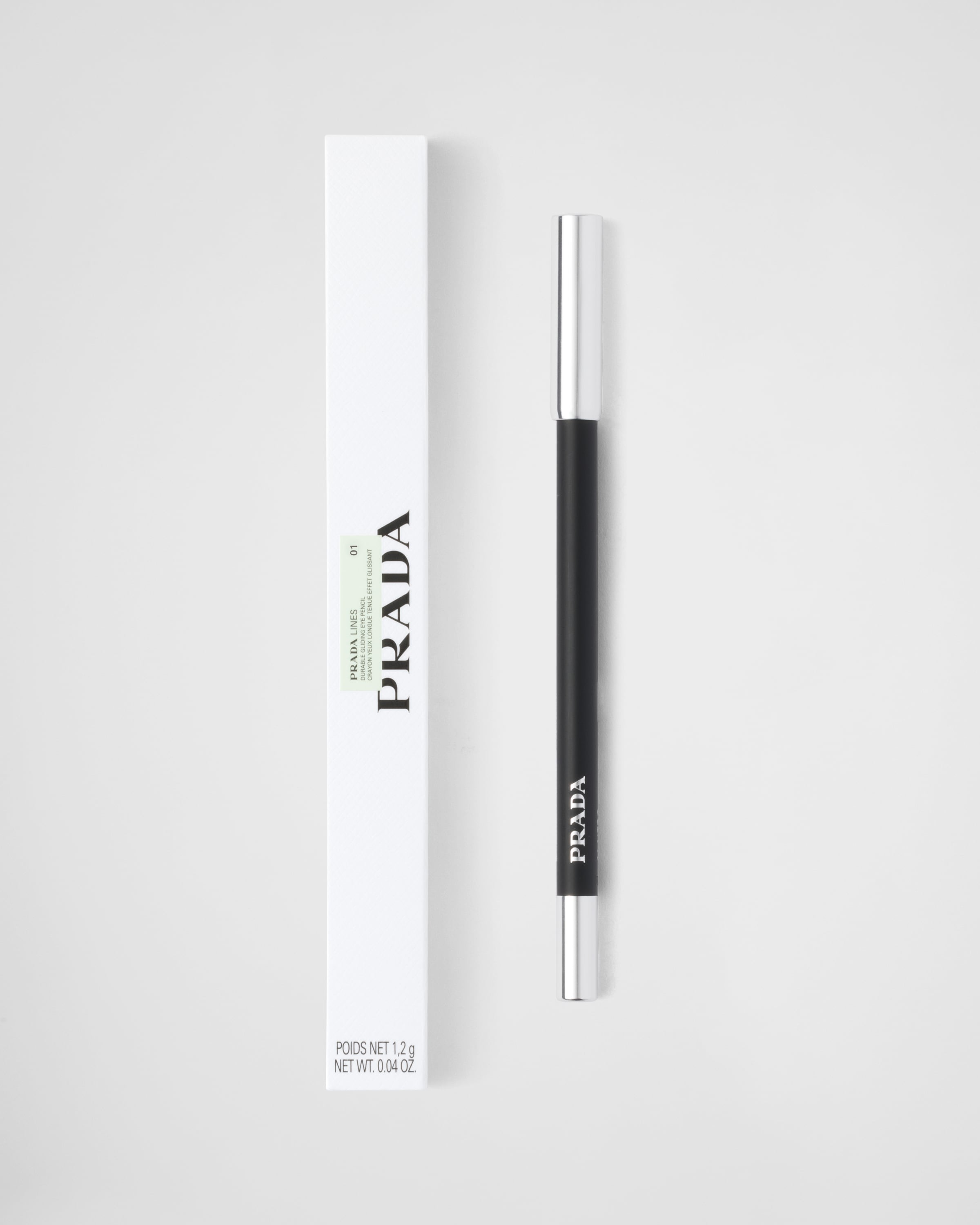 Chì Kẻ Mắt PRADA Durable Gliding Eye Pencil #01 Nero-Kallos