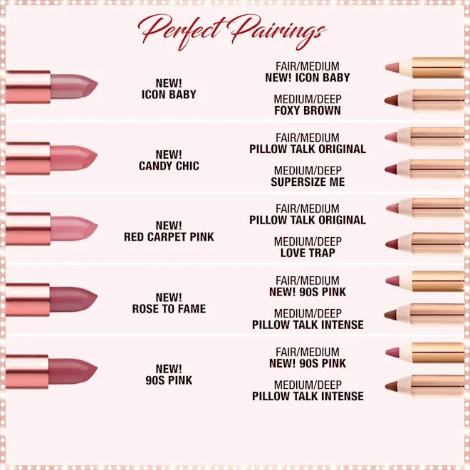 Chì Kẻ Viền Môi Charlotte Tilbury Lip Cheat #90's Pink