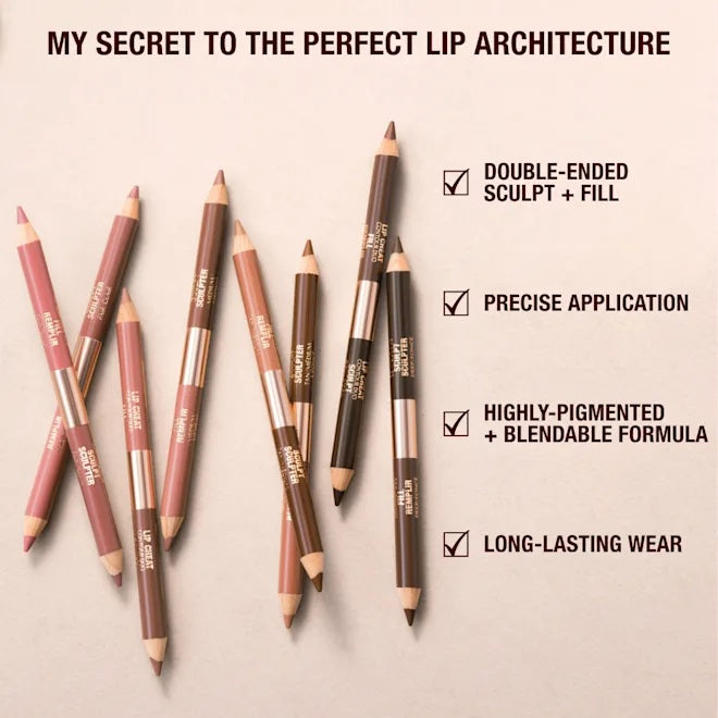 Chì Kẻ Viền Môi Charlotte Tilbury Lip Cheat Contour Duo #Medium