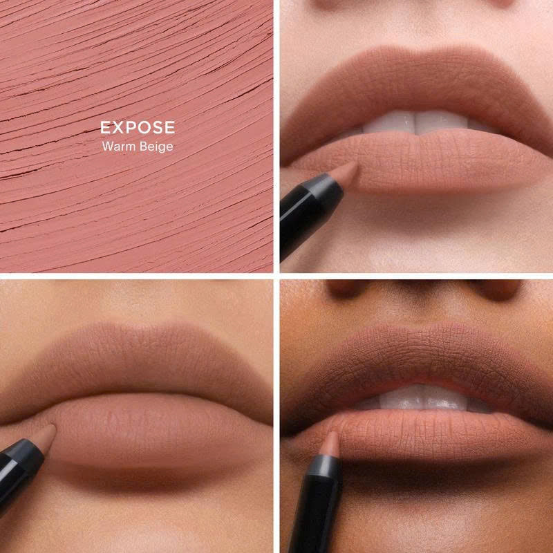 Chì Viền Môi HOURGLASS Shape & Sculpt Lip Liner #1 Expose
