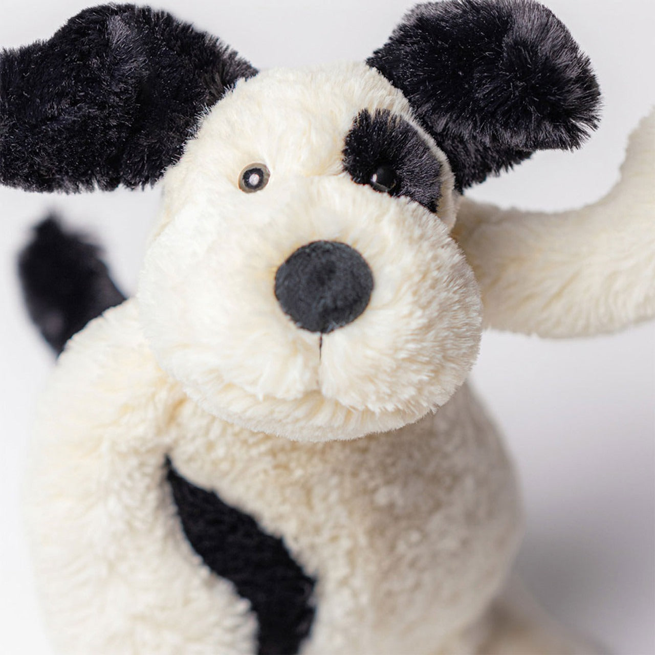 Chó Bông JELLYCAT Bashful Black & Cream Puppy-Kallos