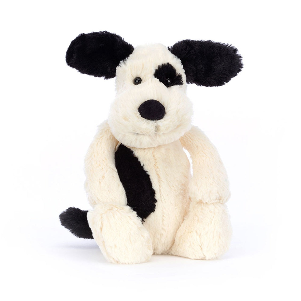 Chó Bông JELLYCAT Bashful Black & Cream Puppy-Kallos