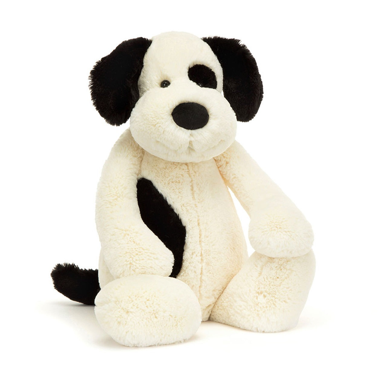 Chó Bông JELLYCAT Bashful Black & Cream Puppy-Kallos