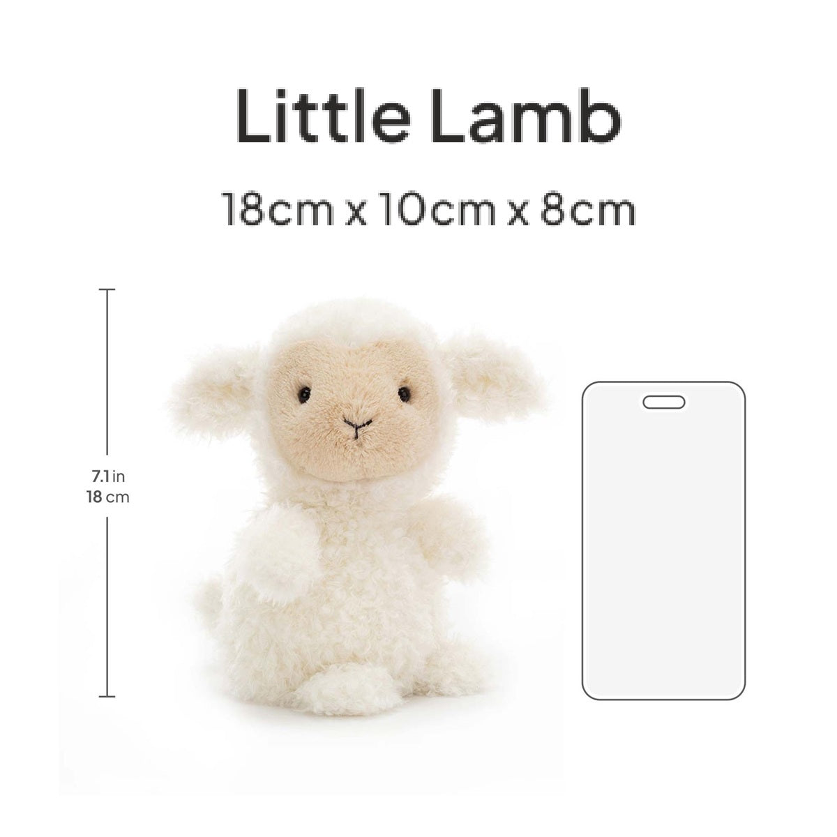 Cừu Bông JELLYCAT Little Lamb