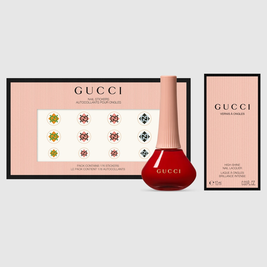 Dán Móng Tay GUCCI Nail Art Stickers and Nail Polish Set - Kallos Vietnam