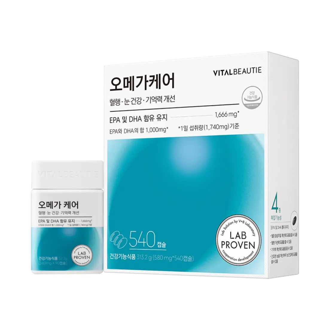 Dầu Cá Vital Beautie Omega Care